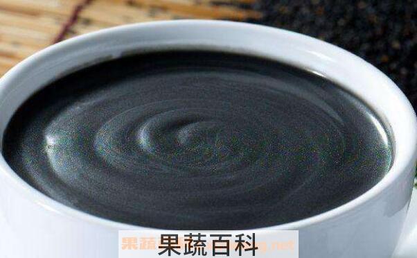 黑芝麻糊的功效与作用及食用方法