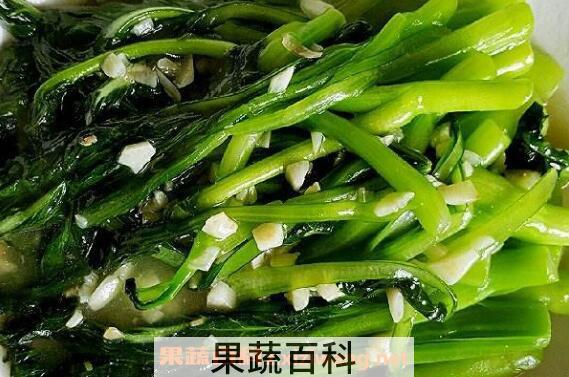 广东菜心的营养价值 广东菜心的做法