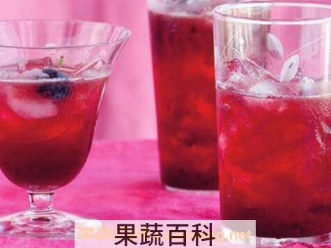 蓝莓汁的功效与作用