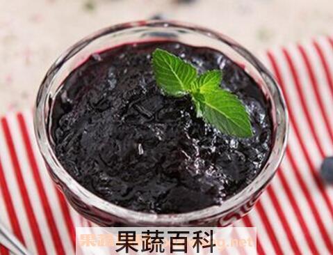 蓝莓果酱的功效与作用