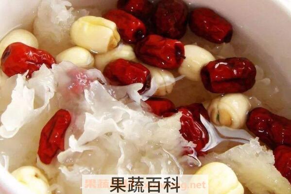 银耳红枣汤的做法 银耳红枣汤怎么煮烂