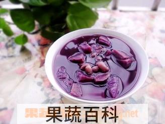 果蔬百科红豆紫薯粥的功效