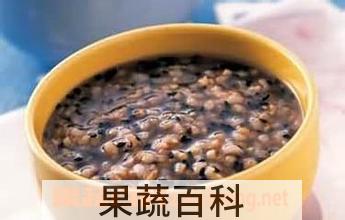 果蔬百科芝麻粥
