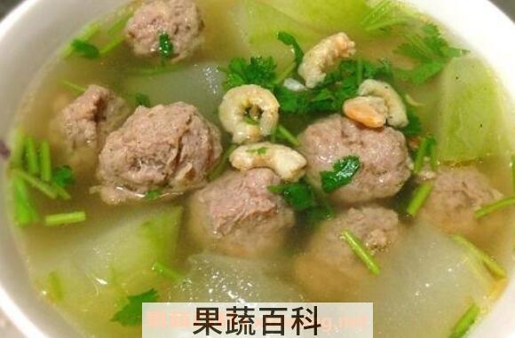 冬瓜丸子汤怎么做好喝 冬瓜丸子汤的家常做法