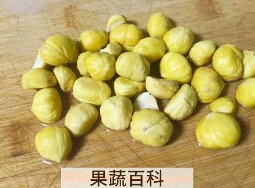 生板栗里薄皮怎么去掉 大板栗的内皮怎么去掉