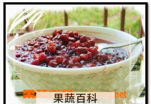 果蔬百科黑米红豆粥的做法步骤和功效