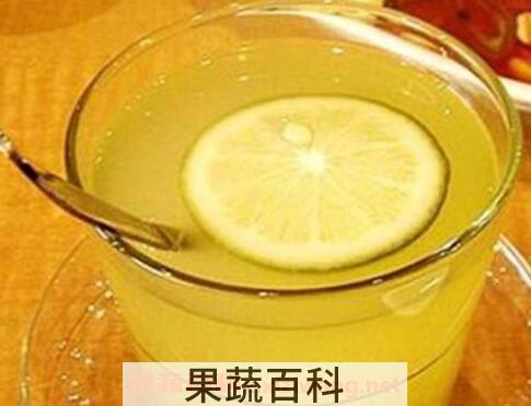 柠檬片泡水的副作用和禁忌