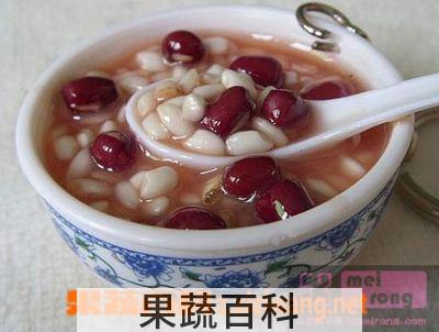 果蔬百科薏米红豆粥的功效和副作用