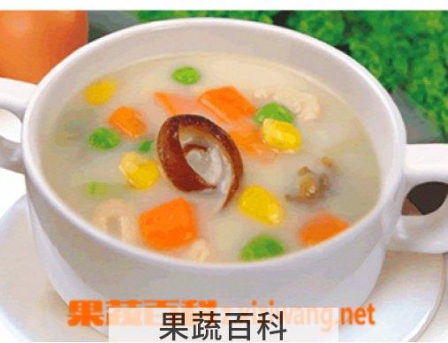 果蔬百科香菇胡萝卜粥的功效