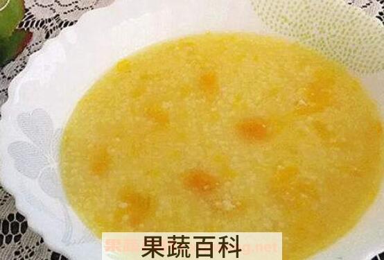 南瓜稀饭的功效和作用