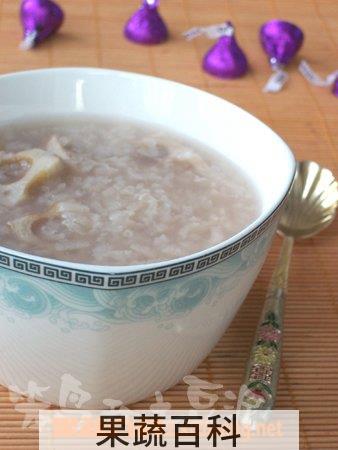果蔬百科糯米藕粥