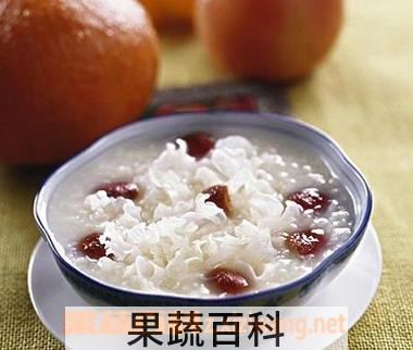果蔬百科百合生姜大蒜粥