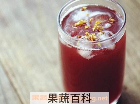 酸梅汤的功效与作用及禁忌