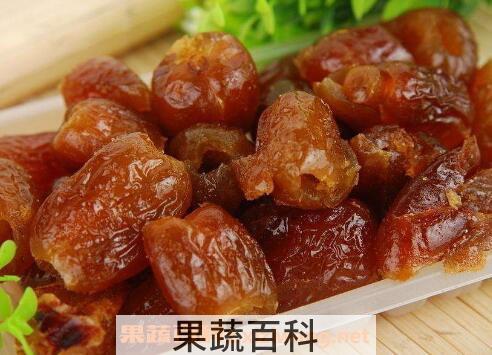 金丝蜜枣的功效与作用