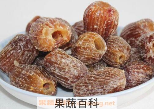 干蜜枣的功效与作用