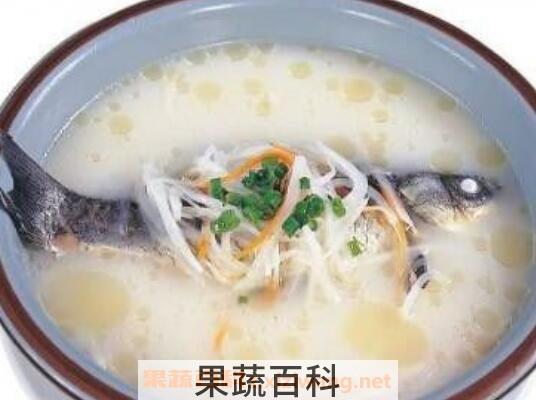 鲫鱼汤的功效与作用及做法