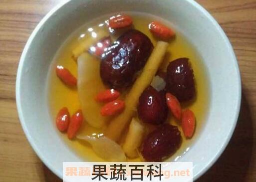 红枣枸杞泡水喝的功效
