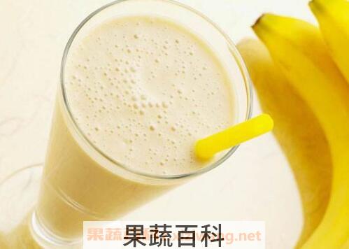 香蕉牛奶的功效与作用
