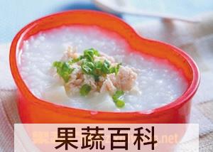 果蔬百科红豆苹果粥