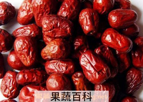 大枣的作用与功效