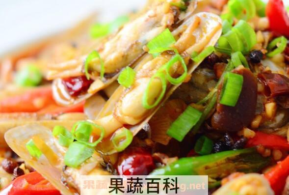 蛏子怎么吃 蛏子的家常做法大全