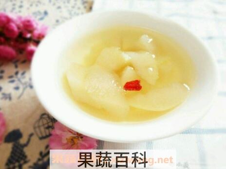冰糖雪梨的功效 冰糖炖梨怎么做