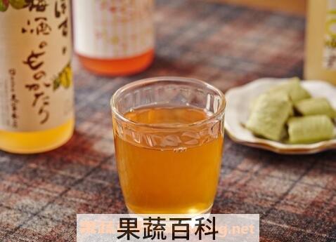 梅子酒的做法与功效