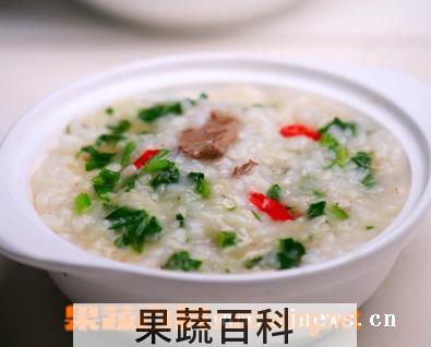 果蔬百科胡萝卜菠菜粥