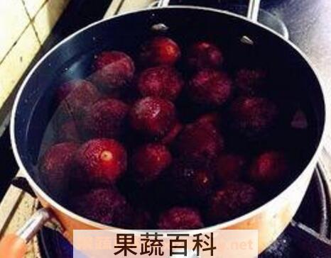 煮熟杨梅的功效与作用