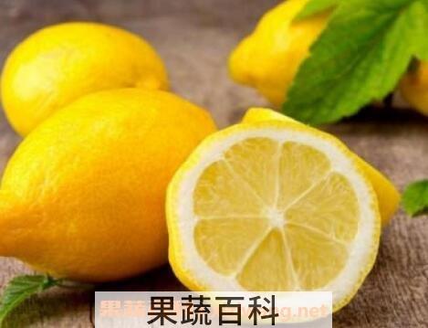 柠檬有哪些功效与作用
