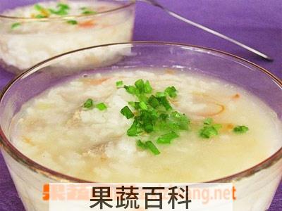 果蔬百科香菜牛肉粥的做法