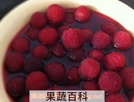 冰糖蒸杨梅的功效与作用