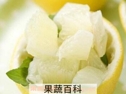 冰糖蒸柚子的功效与作用