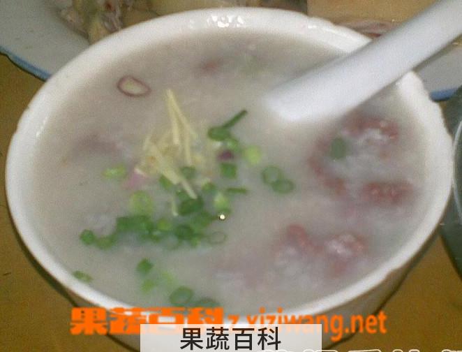 果蔬百科菠菜牛肉粥的功效