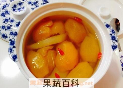 冰糖蒸雪梨枇杷的功效与作用