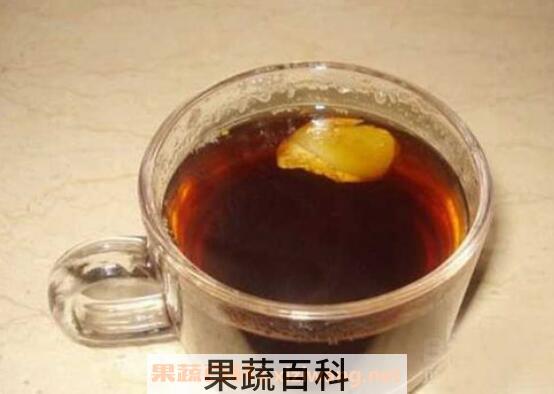 红糖姜水的正确做法
