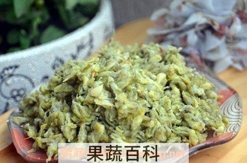  炒槐花的做法与功效