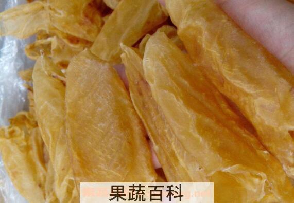 黄花胶的功效与作用