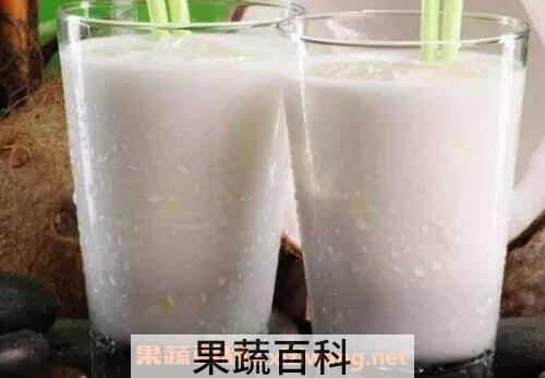 椰子汁的功效与作用