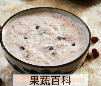 果蔬百科花生粥