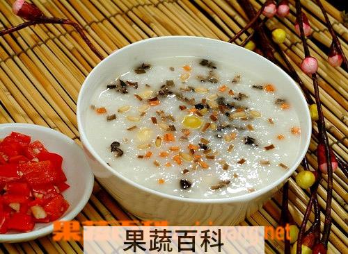 果蔬百科鸭汁粥