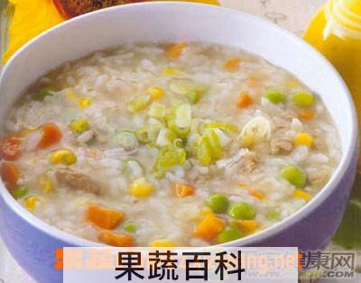 果蔬百科糯米车前叶粥