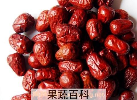 大枣的功效与作用及药用价值