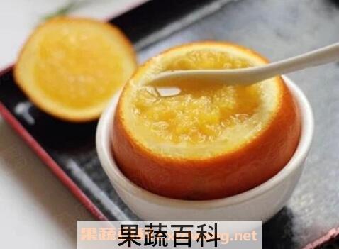 蒸橙子冰糖的功效与作用