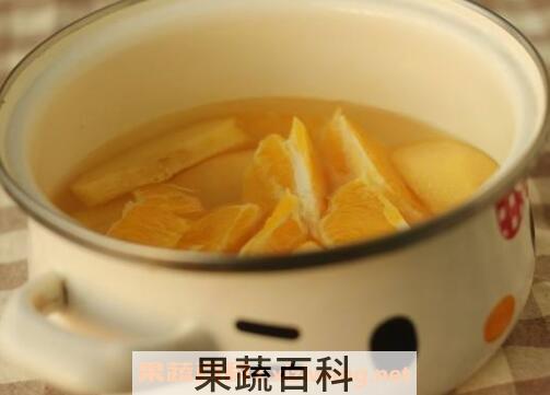 煮橙子水怎么煮 有什么功效