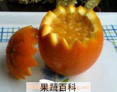 蒸橙子的做法与功效与作用