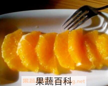 正确切橙子的方法