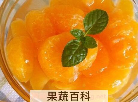 冰糖蒸橘子的功效与作用