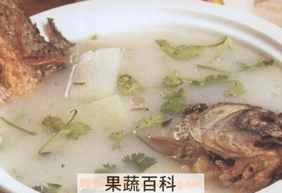 鲤鱼冬瓜汤的功效与作用
