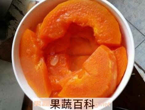 冰糖蒸木瓜的功效与作用
